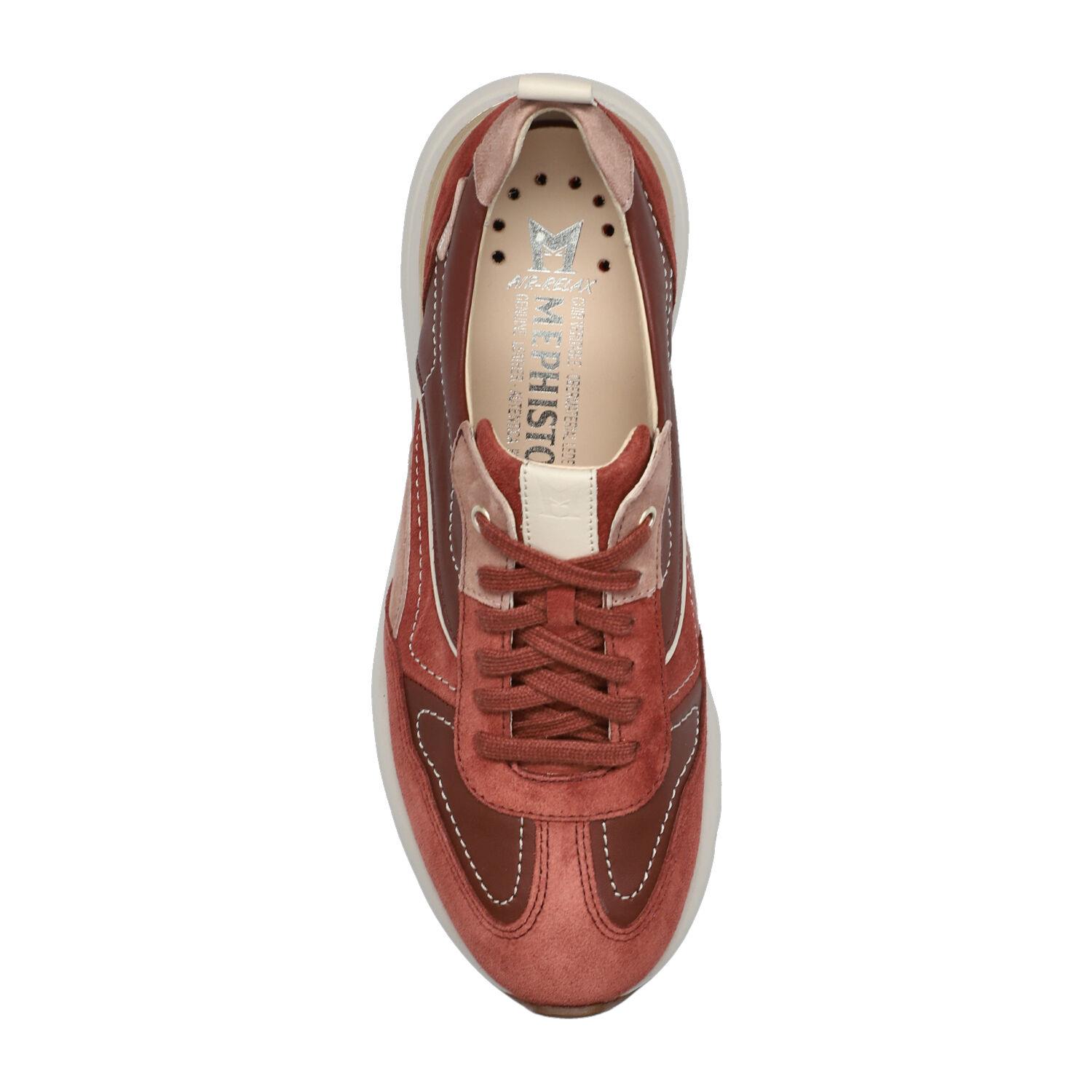 lacets femme modèle Caryta Rouille - Mephisto
